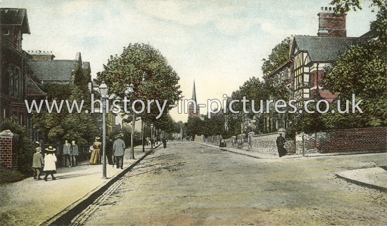 Station Road, Kettering, Northamptonshire. c.1912.